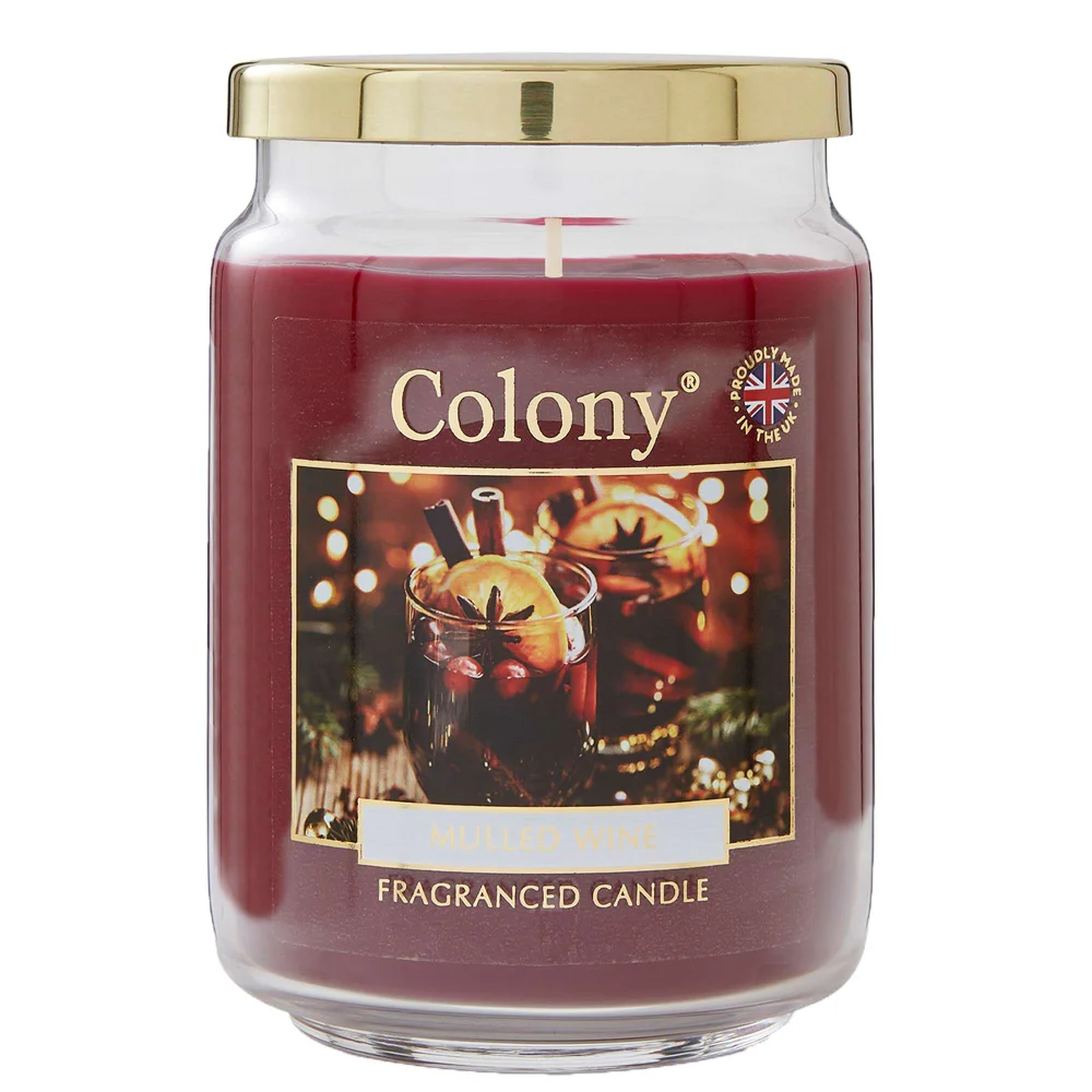 Wax Lyrical Candles Mulled Wine Large Candle Jar 700g Image 1
