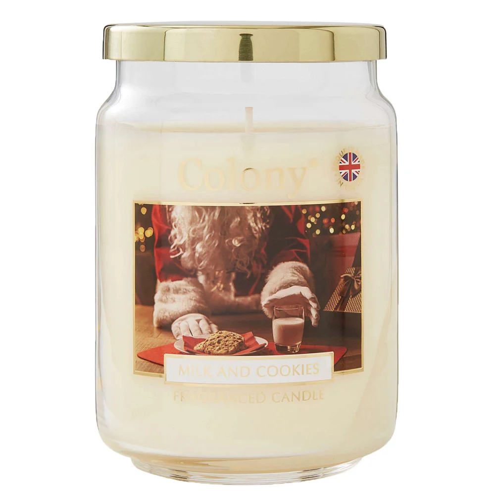 Wax Lyrical Candles Milk & Cookies Large Candle Jar 700g Image 1