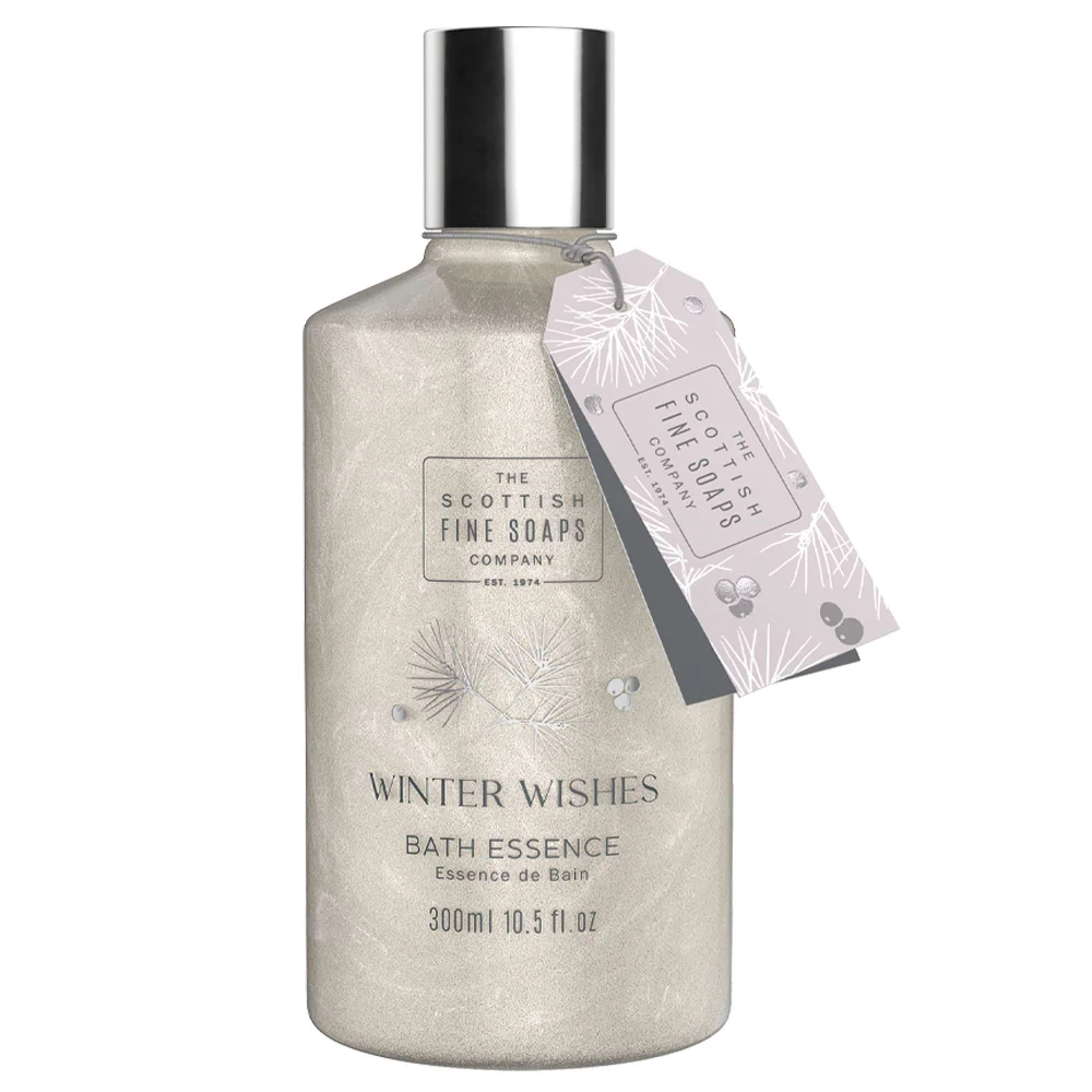 Scottish Fine Soaps Winter Wishes Bath Essence 300ml Image 1