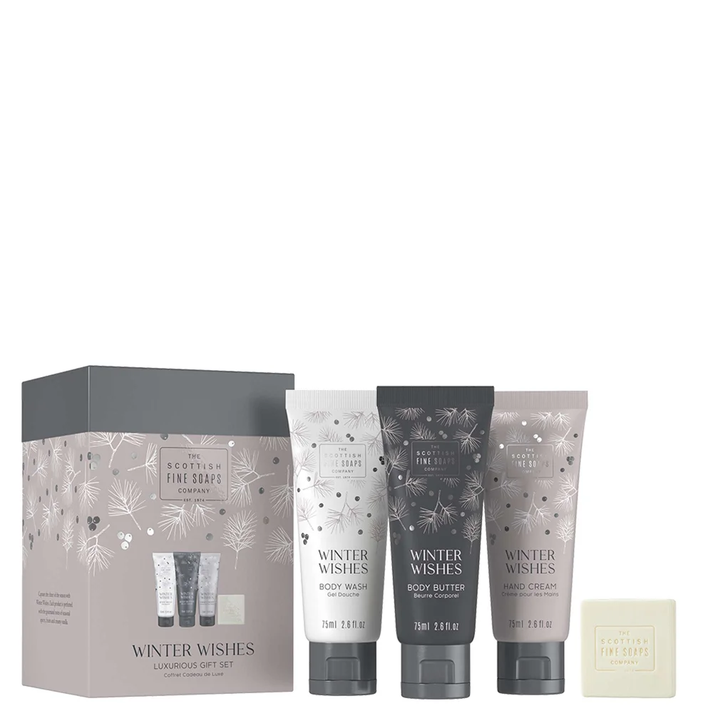 Scottish Fine Soaps Winter Wishes Lux Gift Cube Image 1