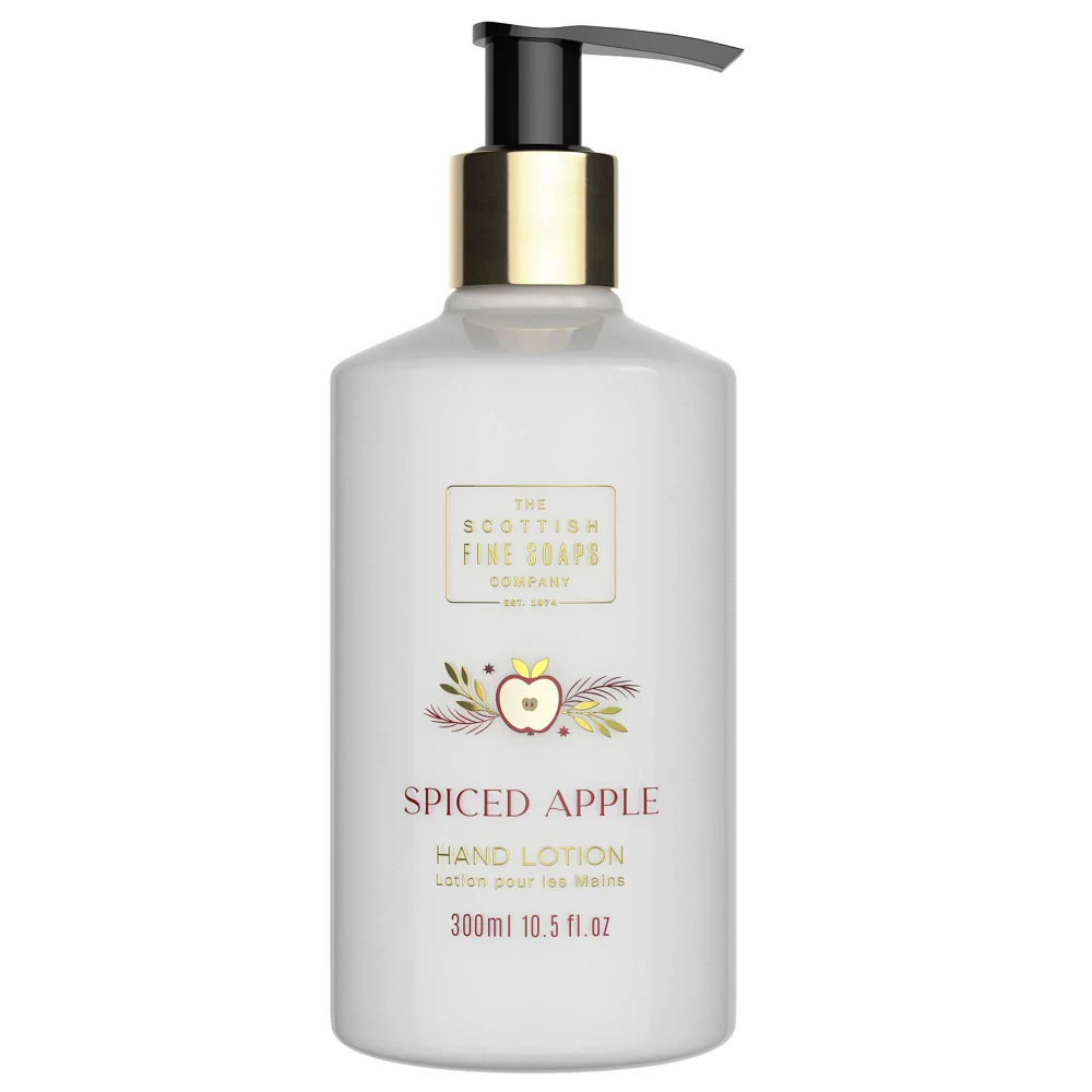 Scottish Fine Soaps Spiced Apple Hand Lotion 300ml Image 1