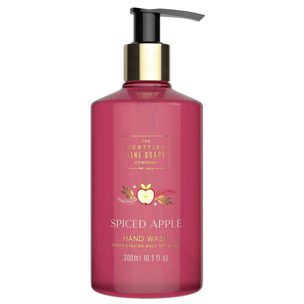 Scottish Fine Soaps Spiced Apple Hand Wash 300ml Image 1