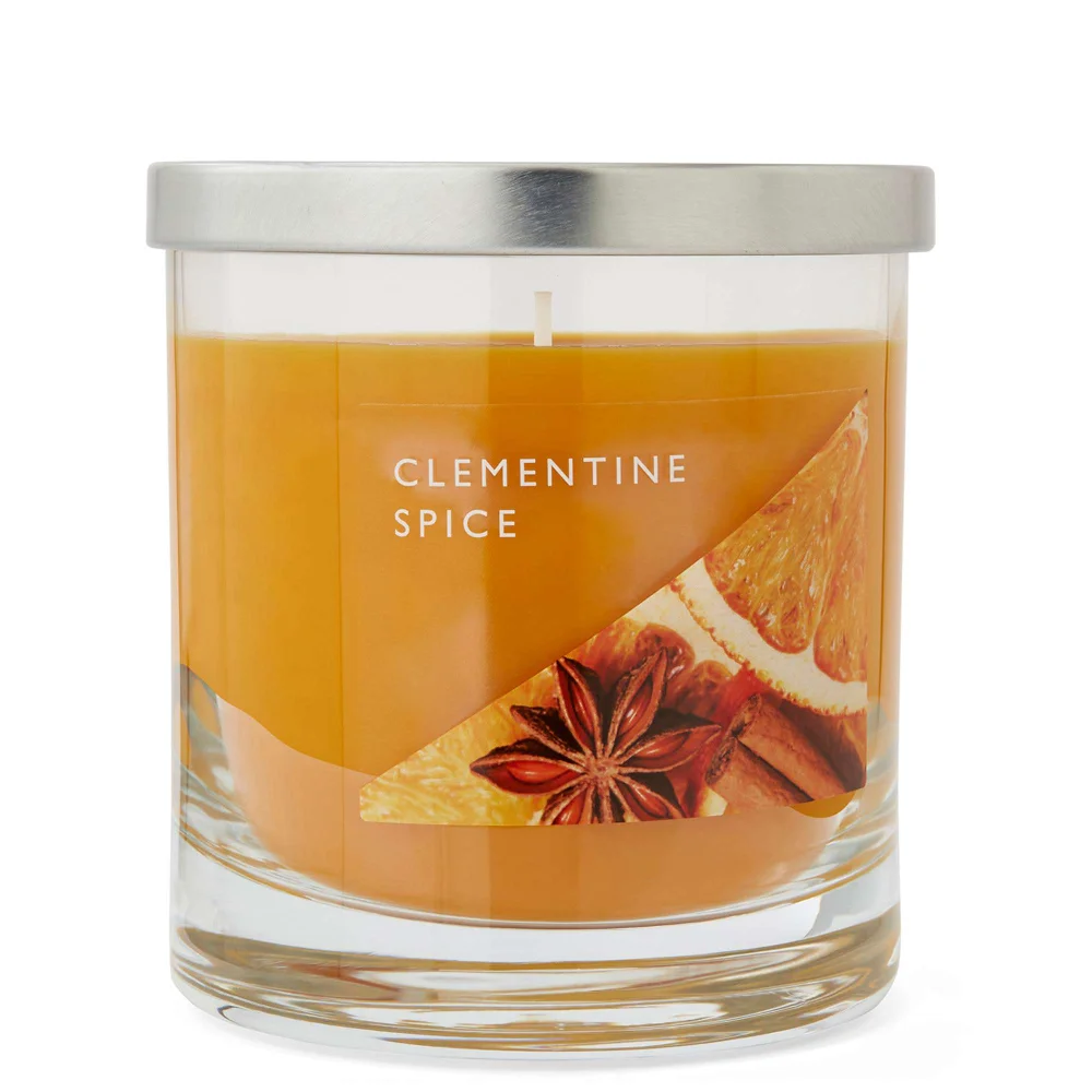 Wax Lyrical Candles Clementine Spice Medium Candle Jar Image 1