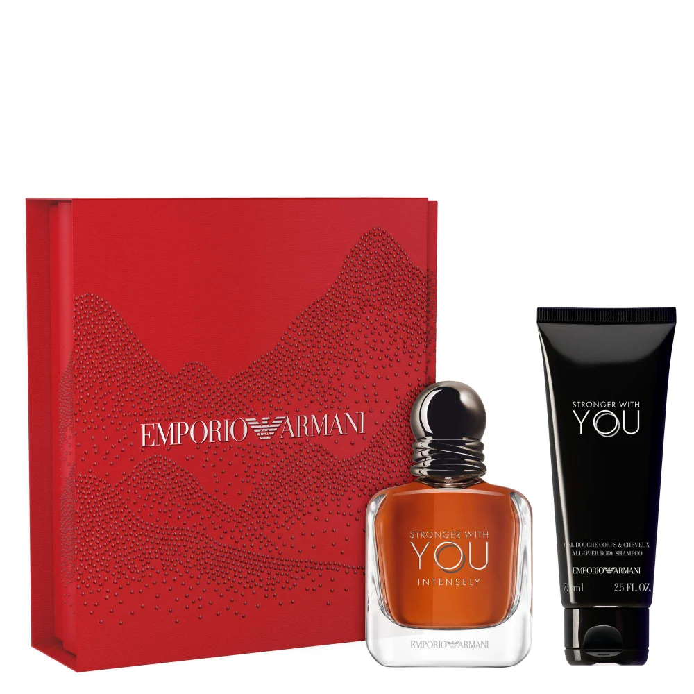 Armani Stronger With You Intensely Eau de Parfum Spray 50ml Gift Set Image 1