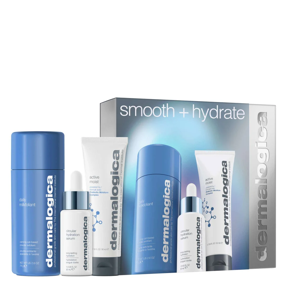 Dermalogica Kits Smoothe and Hydrate Gift Set (Worth £160) Image 1