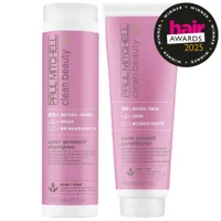 Paul Mitchell Duo: Clean Beauty Color Protect Shampoo 250ml & Clean Beauty Color Protect Conditioner 250ml