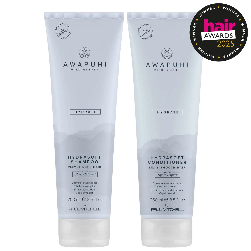 Paul Mitchell Duo: Awapuhi Wild Ginger HydraSoft Shampoo 250ml & HydraSoft Conditioner 250ml Image 1