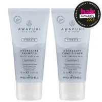 Paul Mitchell Duo: Awapuhi Wild Ginger HydraSoft Shampoo 75ml & HydraSoft Conditioner 75ml