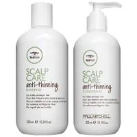 Paul Mitchell Duo: Tea Tree Scalp Care Anti-Thinning Shampoo 300ml & Scalp Care Anti-Thinning Conditioner 300ml