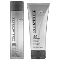 Paul Mitchell Duo: Forever Blonde Shampoo 250ml & Forever Blonde Conditioner 200ml