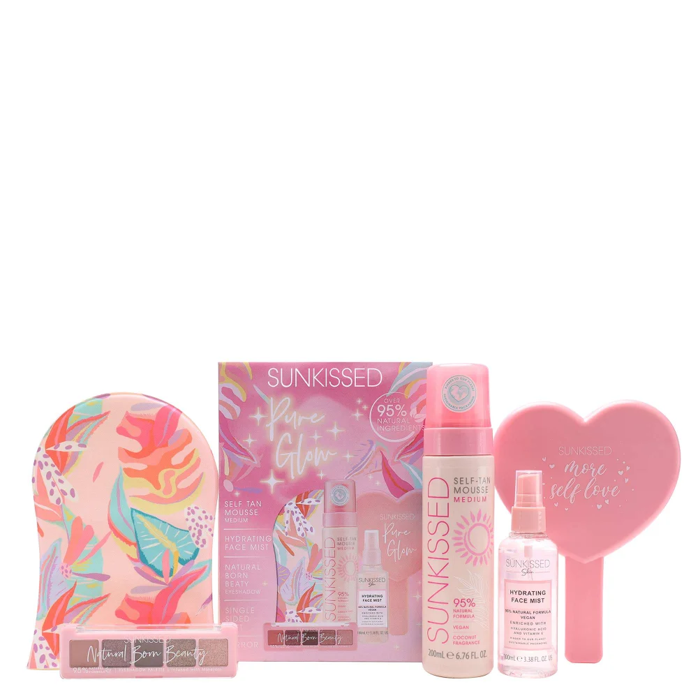 Sunkissed Gifts & Sets Pure Glow Medium Tanning Gift Set Image 1