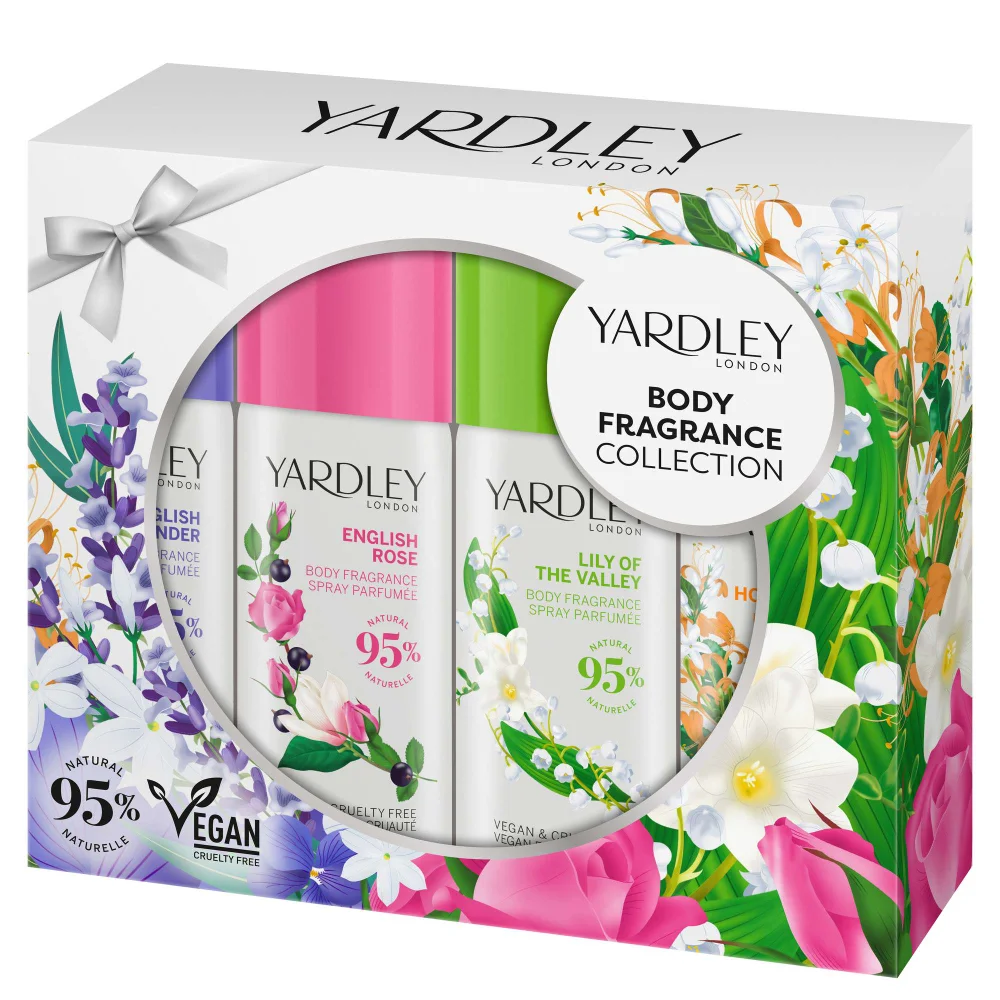 Yardley Gift Set Traditional Body Spray Set Image 1