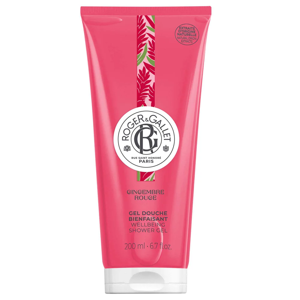 Roger & Gallet Gingembre Rouge Wellbeing Shower Gel 200ml Image 1