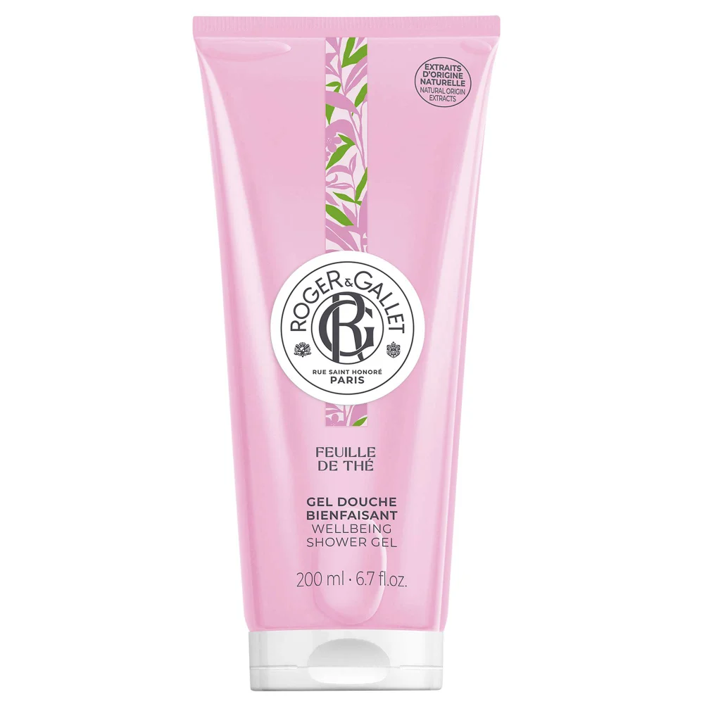 Roger & Gallet Feuille De Thé Wellbeing Shower Gel 200ml Image 1