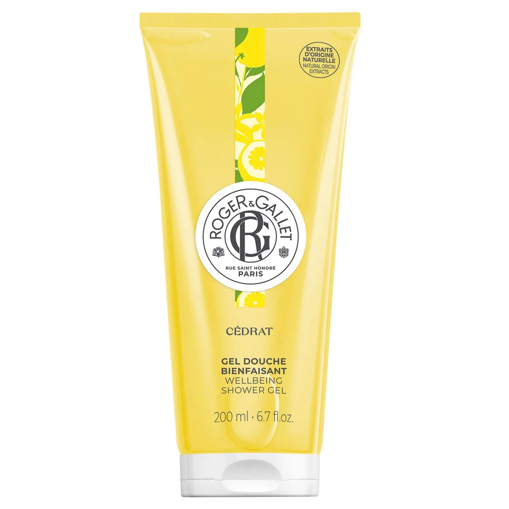 Roger & Gallet Cédrat Wellbeing Shower Gel 200ml Image 1
