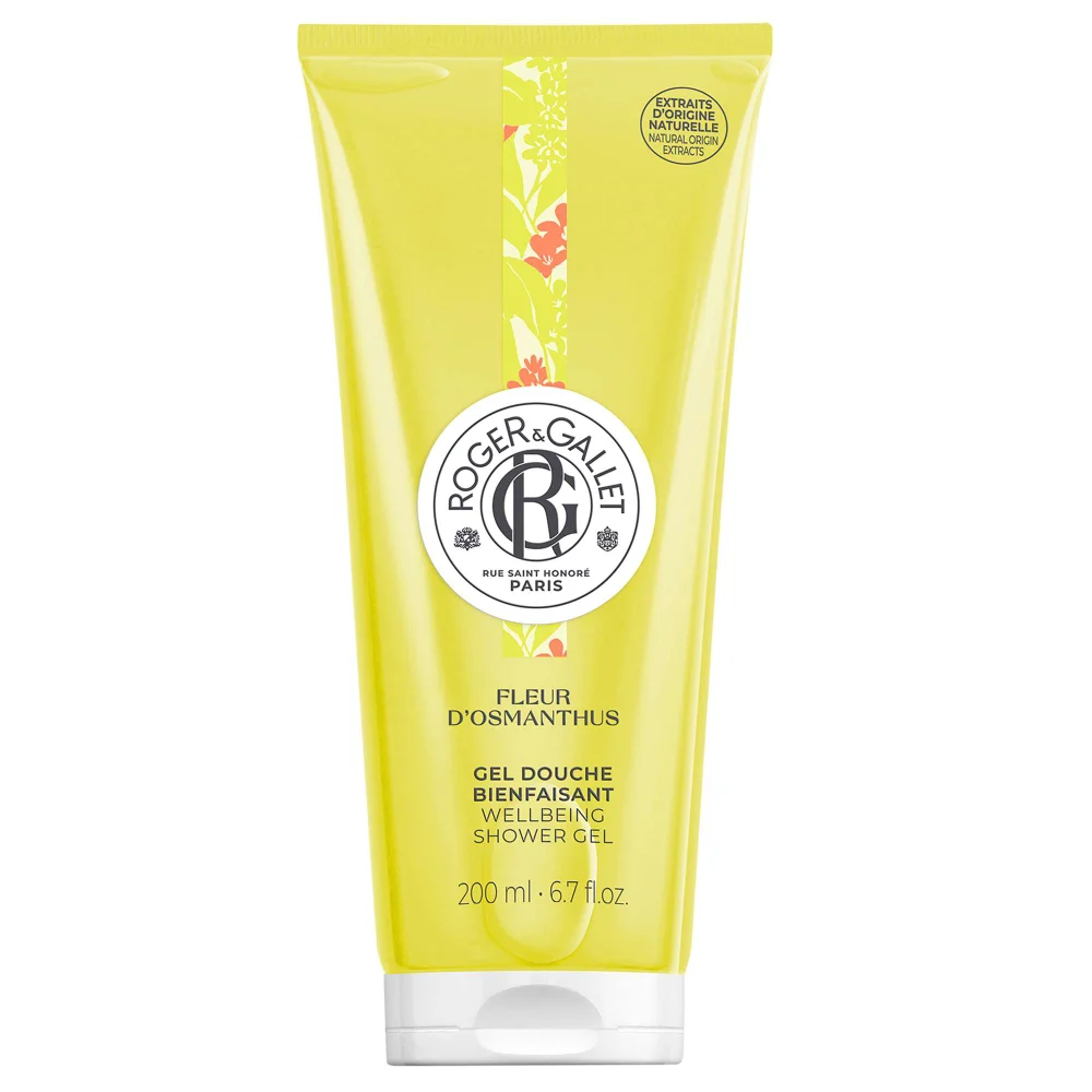 Roger & Gallet Fleur d'Osmanthus Wellbeing Shower Gel 200ml Image 1