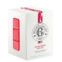 Roger & Gallet Gingembre Rouge Wellbeing Soaps Set 3x100g