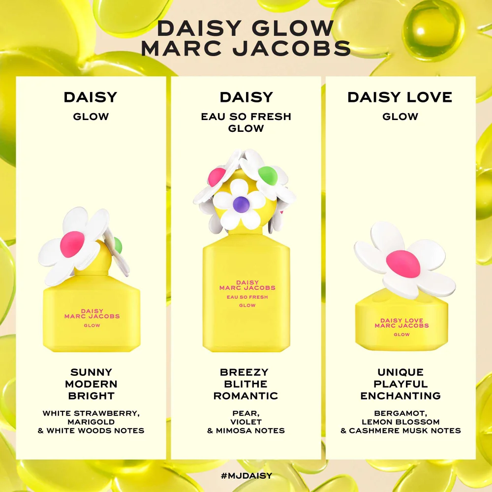 Marc Jacobs Daisy Love Glow Limited Edition Eau de Toilette 50ml