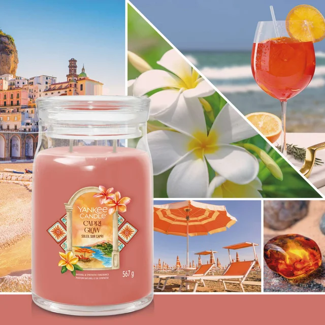 Yankee Candle Hello Italy! Signature Large Jar Capri Glow