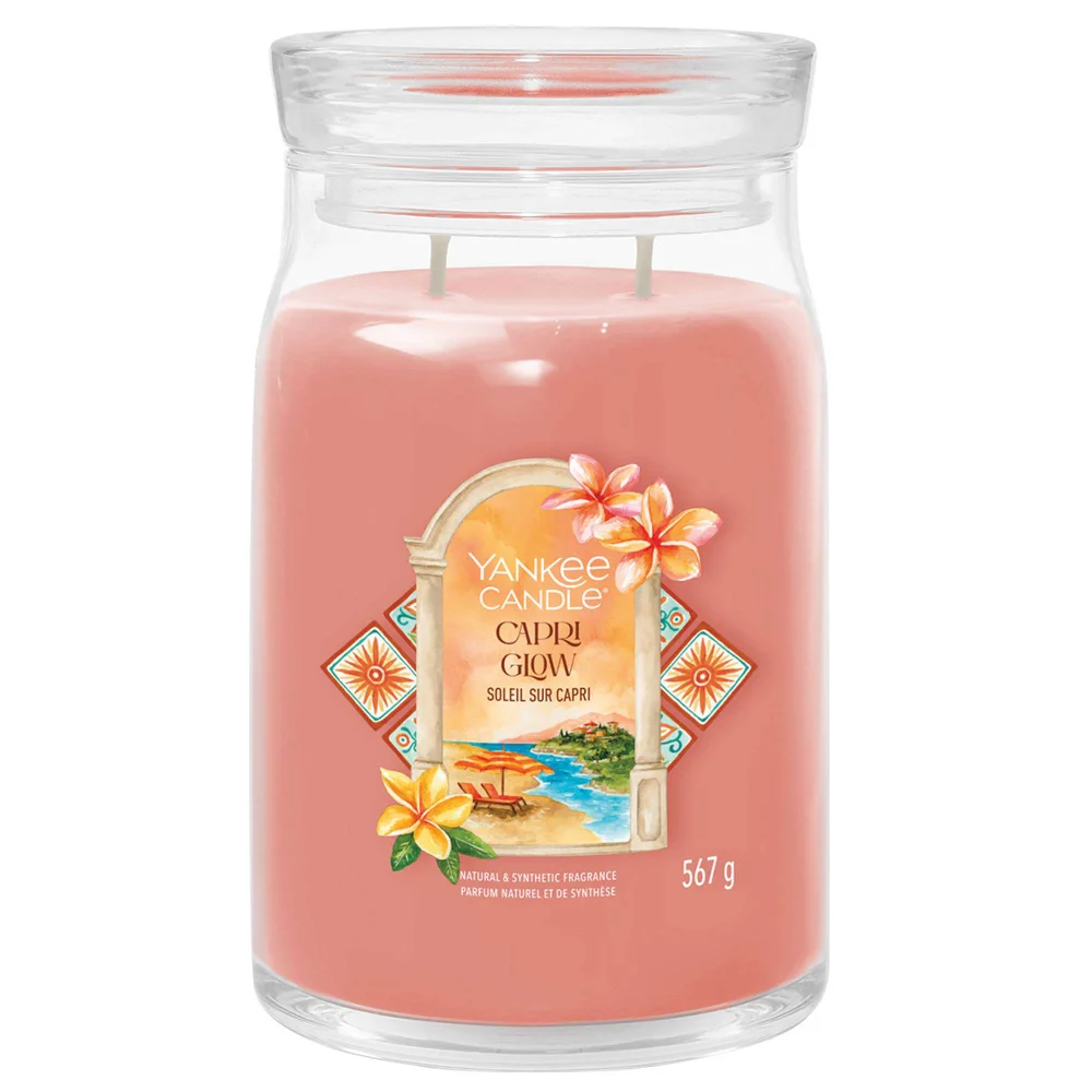 Yankee Candle Hello Italy! Signature Large Jar Capri Glow Image 1
