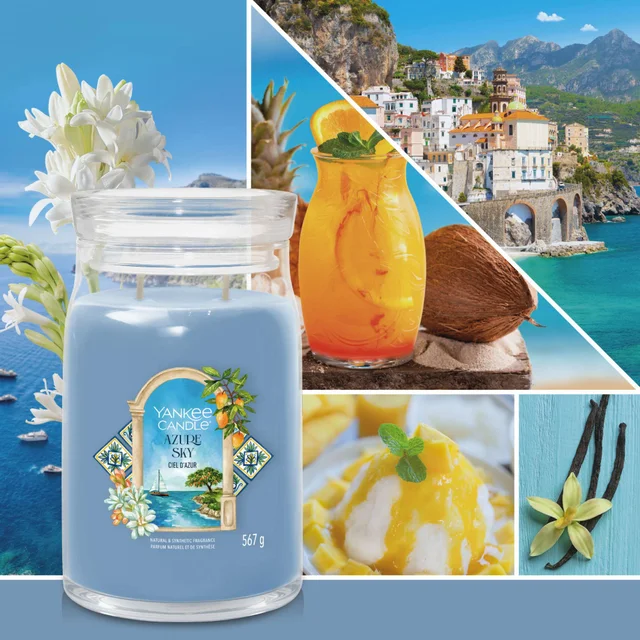 Yankee Candle Hello Italy! Signature Large Jar Azure Sky