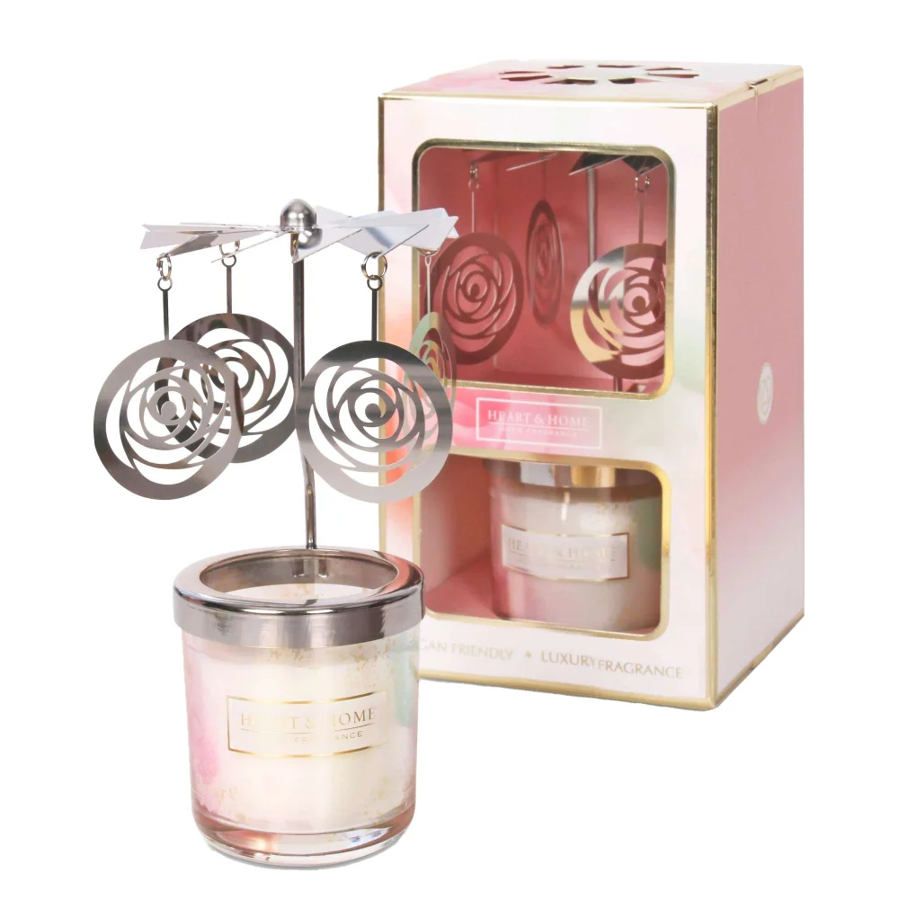 Heart & Home Gifts & Sets Carousel & Mini Candle With Love 45g Image 1