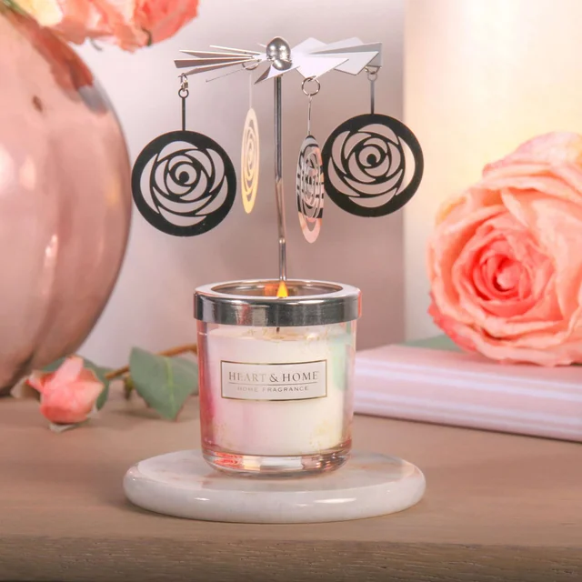 Heart & Home Gifts & Sets Carousel & Mini Candle With Love 45g