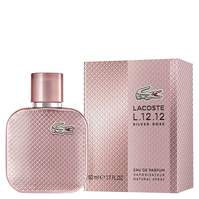Lacoste L.12.12 Silver Rose Eau de Parfum Spray 50ml