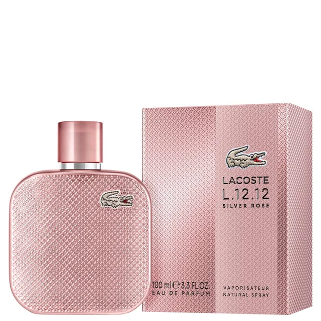 Lacoste L.12.12 Silver Rose Eau de Parfum Spray 100ml