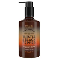 Scottish Fine Soaps Thistle & Black Pepper Conditioning Shampoo 300ml - undefined undefined