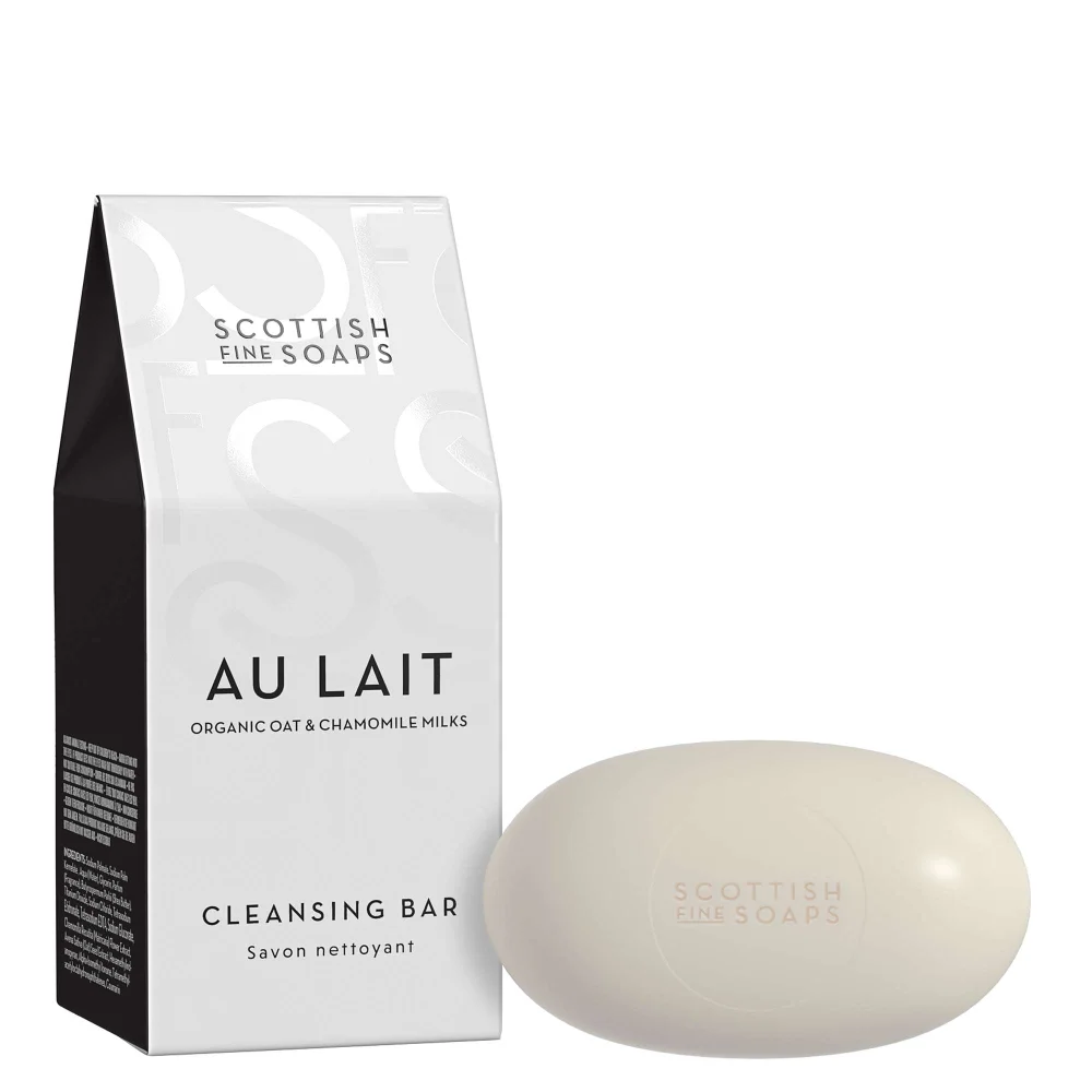 Scottish Fine Soaps Au Lait Cleansing Bar 100g Image 1