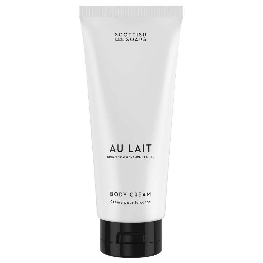 Scottish Fine Soaps Au Lait Body Cream 200ml Image 1