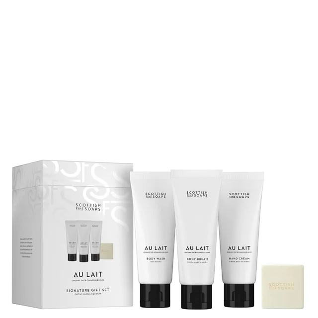 Scottish Fine Soaps Au Lait Signature Gift Set