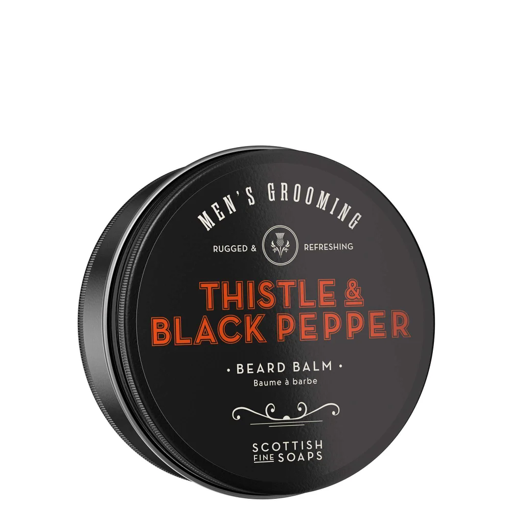 Scottish Fine Soaps Thistle & Black Pepper Beard Balm 95ml Image 1