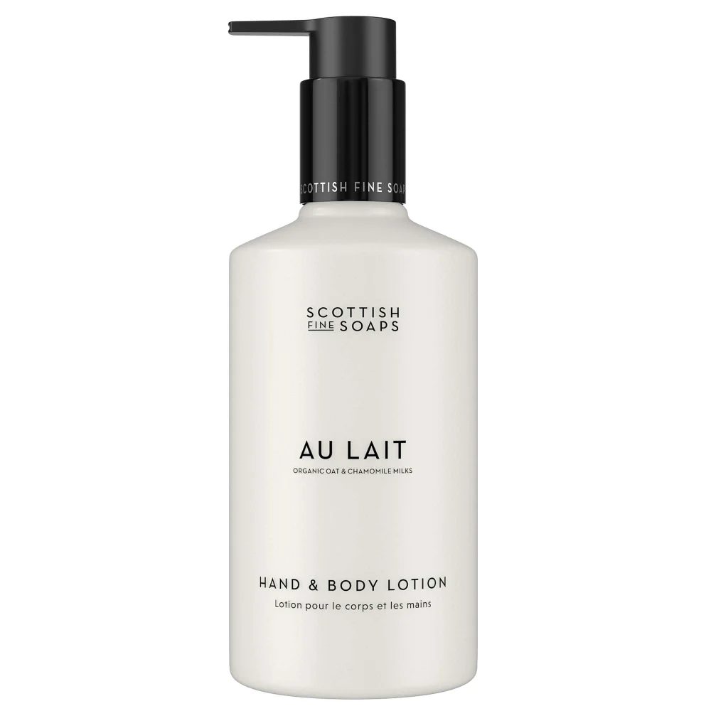 Scottish Fine Soaps Au Lait Hand & Body Lotion 300ml Image 1