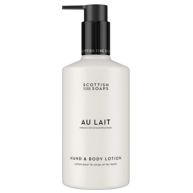 Scottish Fine Soaps Au Lait Hand & Body Lotion 300ml