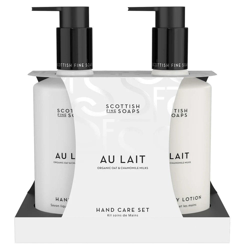 Scottish Fine Soaps Au Lait Hand Care Set (Worth £27.90) Image 1