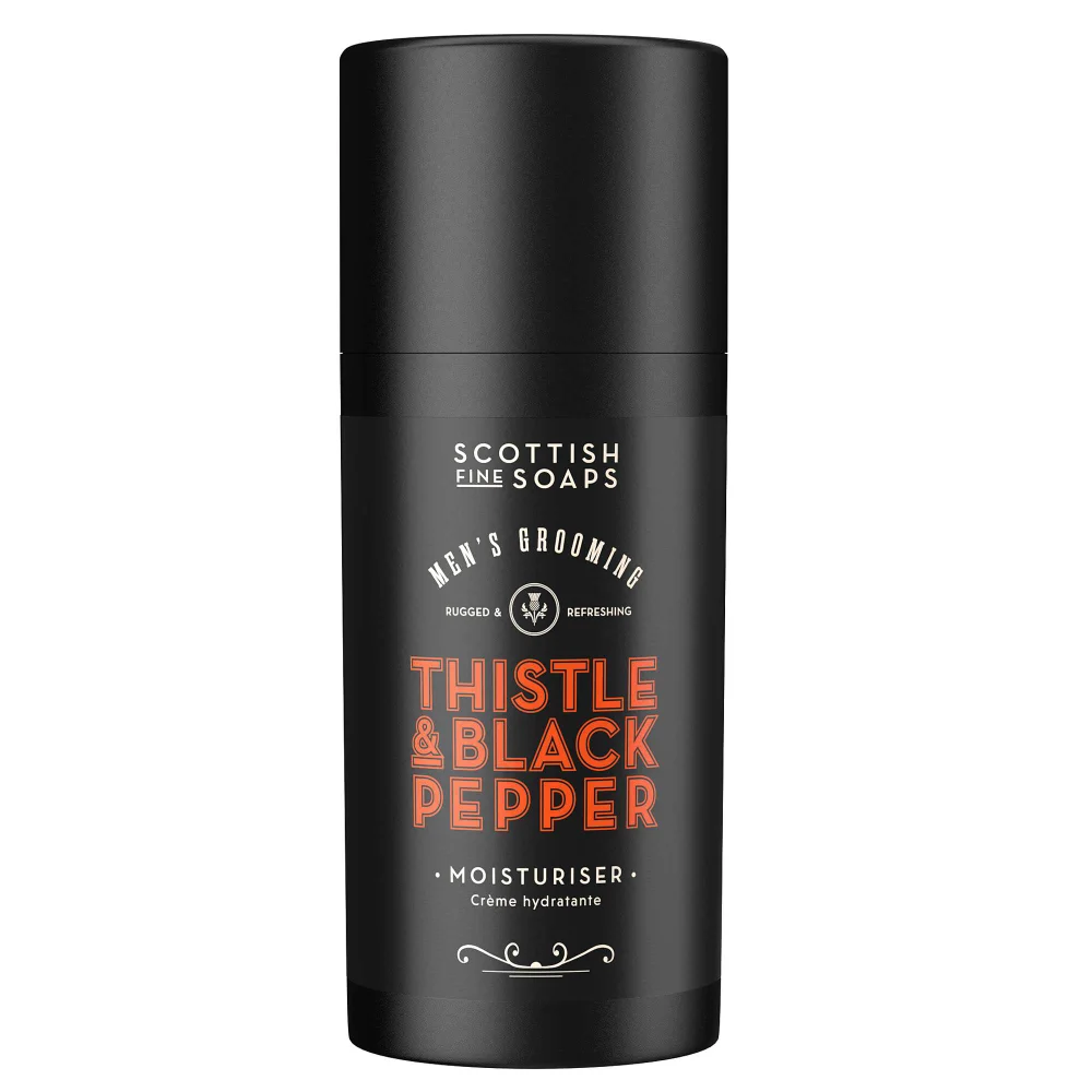Scottish Fine Soaps Thistle & Black Pepper Moisturiser 100ml Image 1