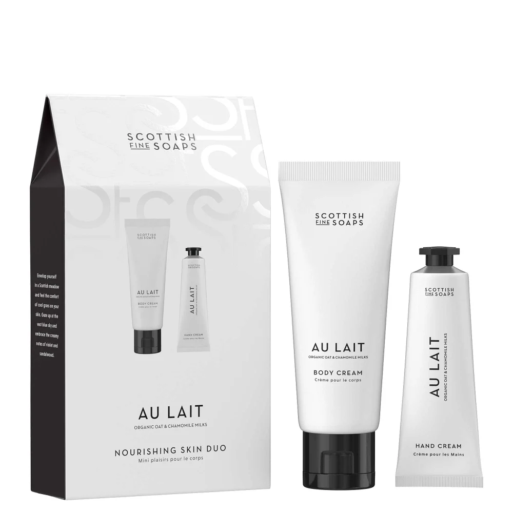 Scottish Fine Soaps Au Lait Nourishing Skin Duo Image 1