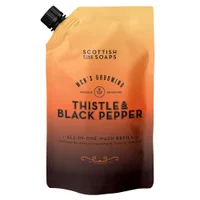 Scottish Fine Soaps Thistle & Black Pepper All-In-One Wash 1200ml