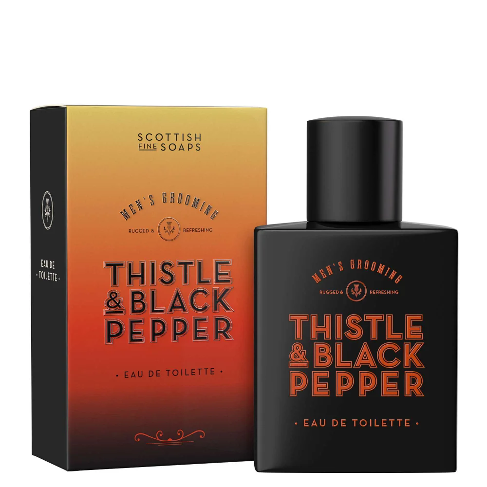 Scottish Fine Soaps Thistle & Black Pepper Eau de Toilette 50ml Image 1