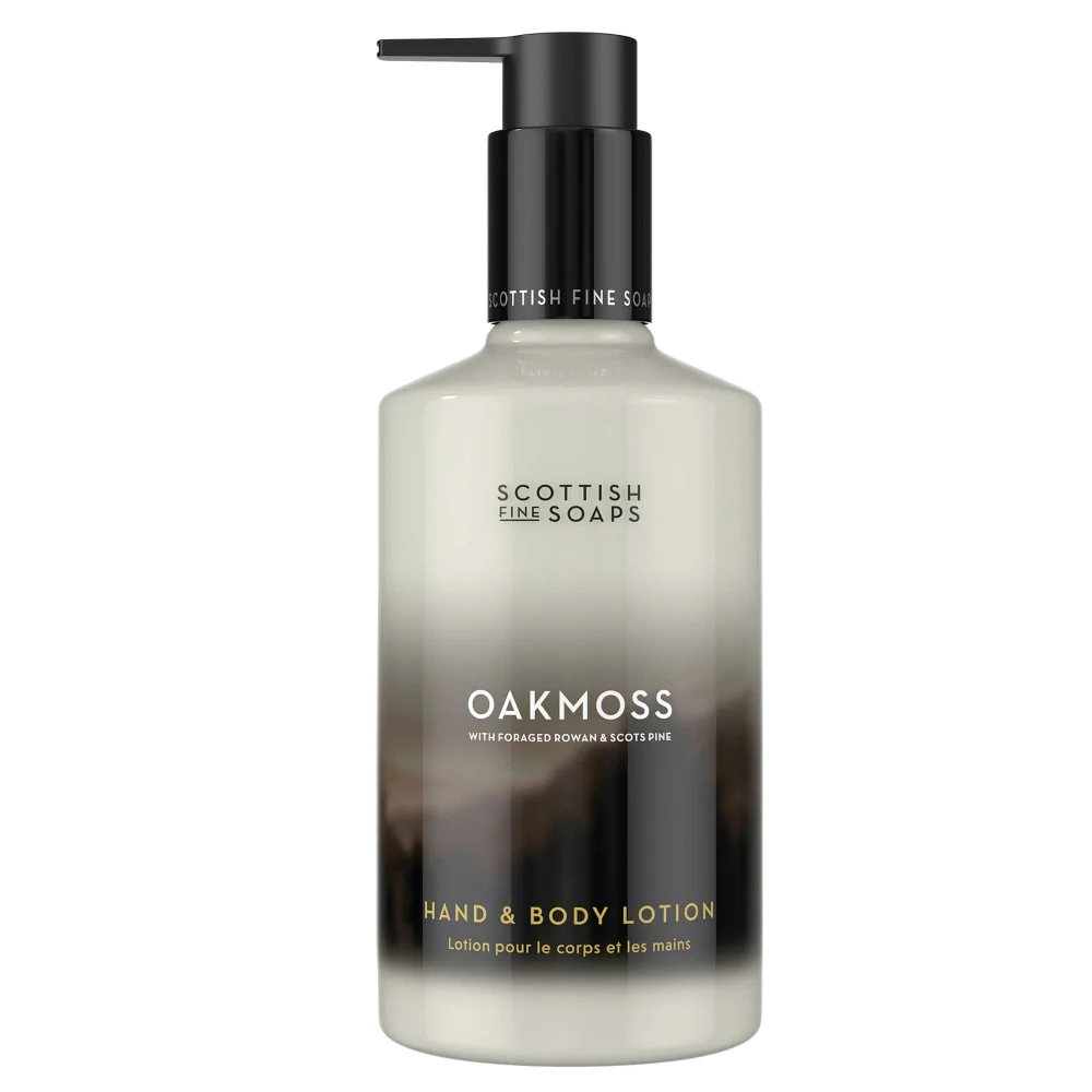 Scottish Fine Soaps Oakmoss Hand & Body Lotion 300ml Image 1