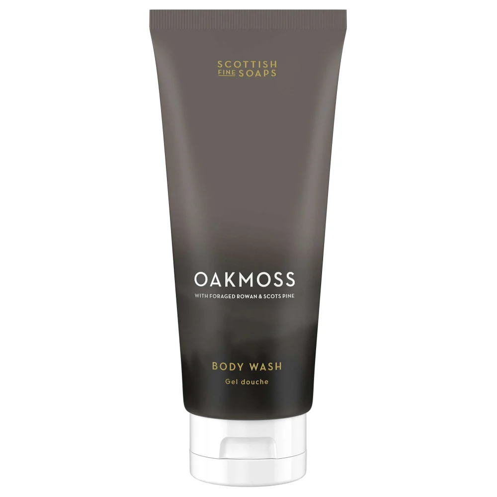 Scottish Fine Soaps Oakmoss Body Wash 200ml Image 1