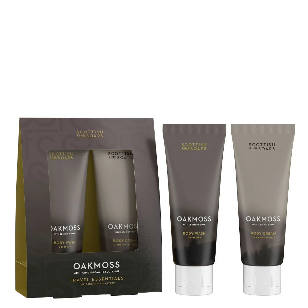 Scottish Fine Soaps Oakmoss Travel Essentials Image 1