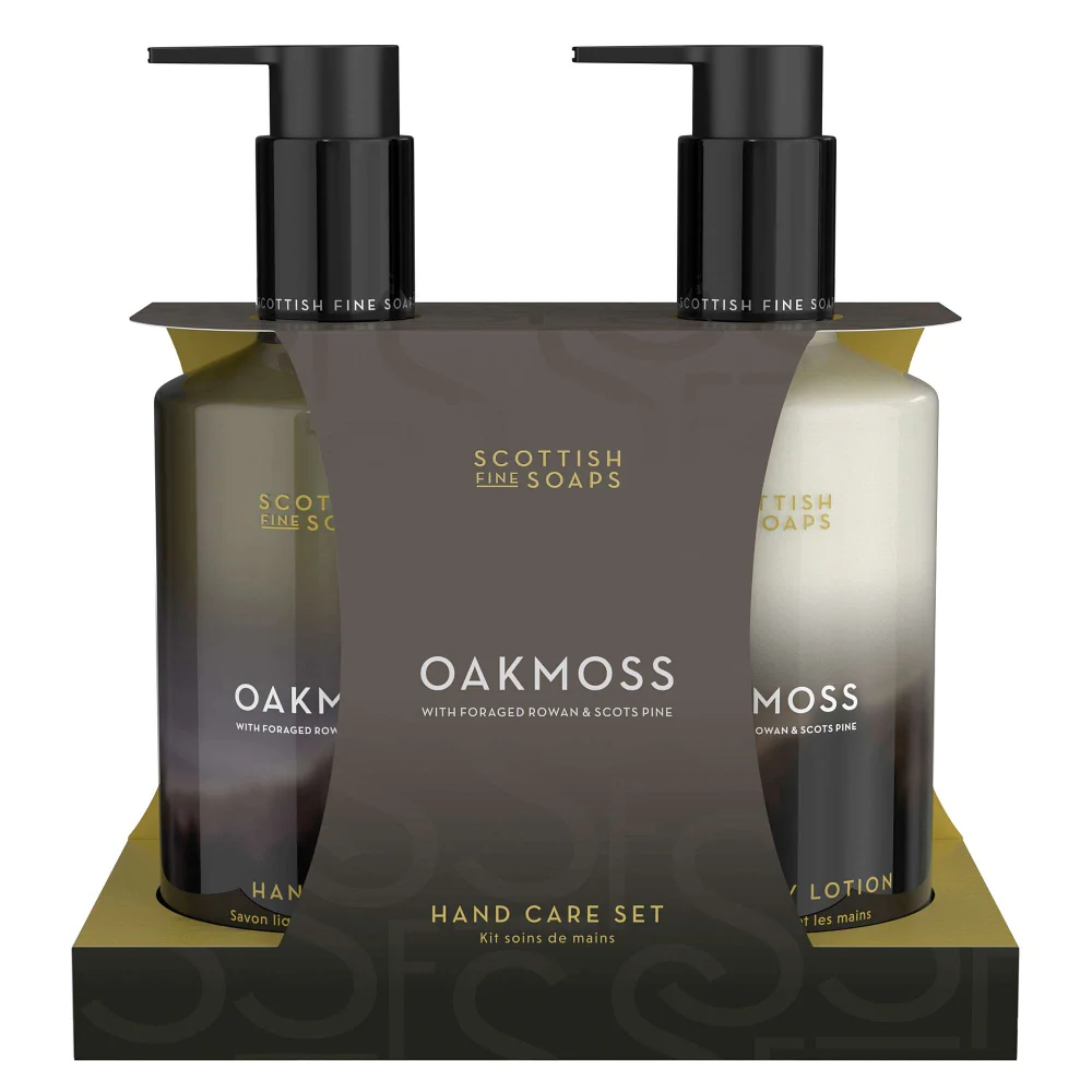 Scottish Fine Soaps Oakmoss Hand Care Set Image 1