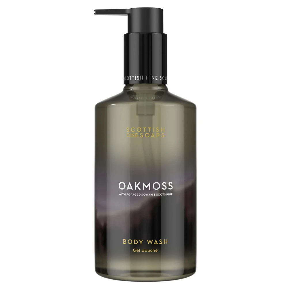 Scottish Fine Soaps Oakmoss Body Wash 300ml Image 1