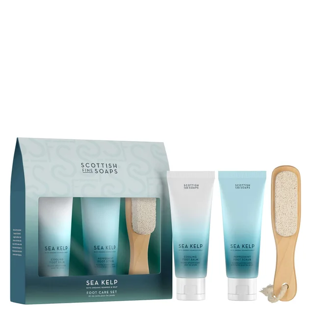 Scottish Fine Soaps Sea Kelp Foot Care Set
