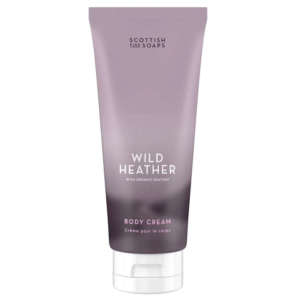 Scottish Fine Soaps Wild Heather Body Cream 200ml Image 1