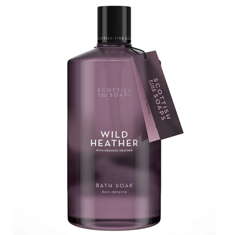 Scottish Fine Soaps Wild Heather Bath Soak 500ml Image 1
