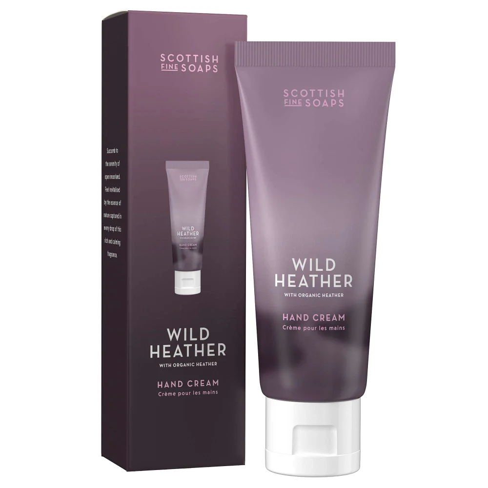 Scottish Fine Soaps Wild Heather Hand Cream 75ml Image 1